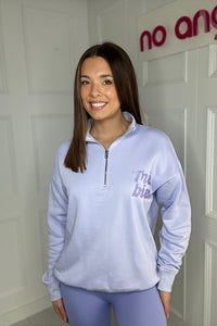 Tres Bien Sweatshirt In Lilac